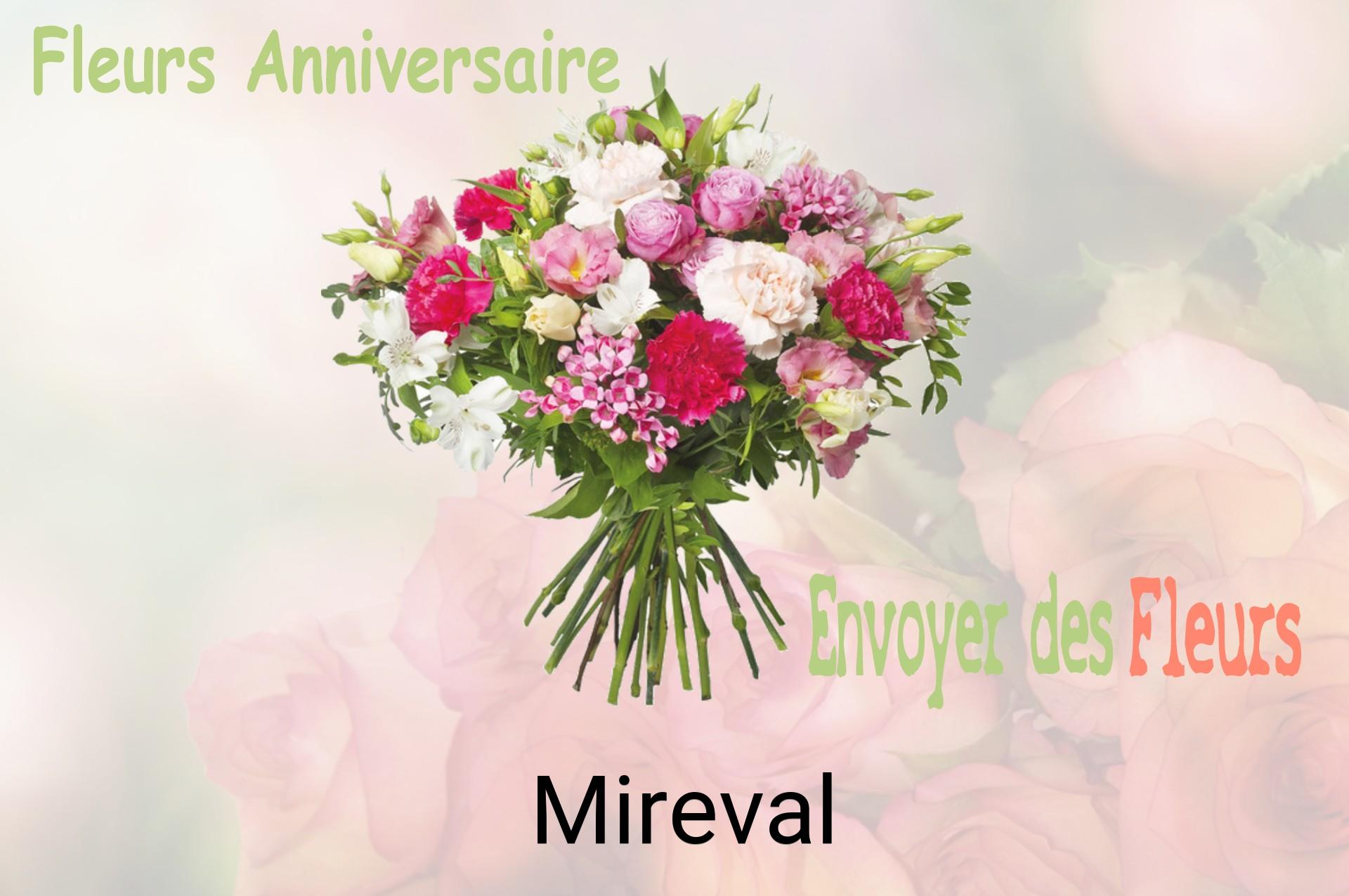 Bouquet de fleurs d’anniversaire livré à Mireval